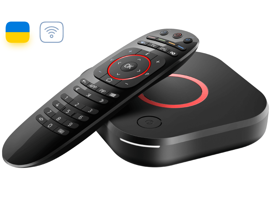 MAG 544W3 4K WIFI SET TOP BOX