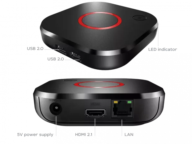 MAG 544W3 4K WIFI SET TOP BOX