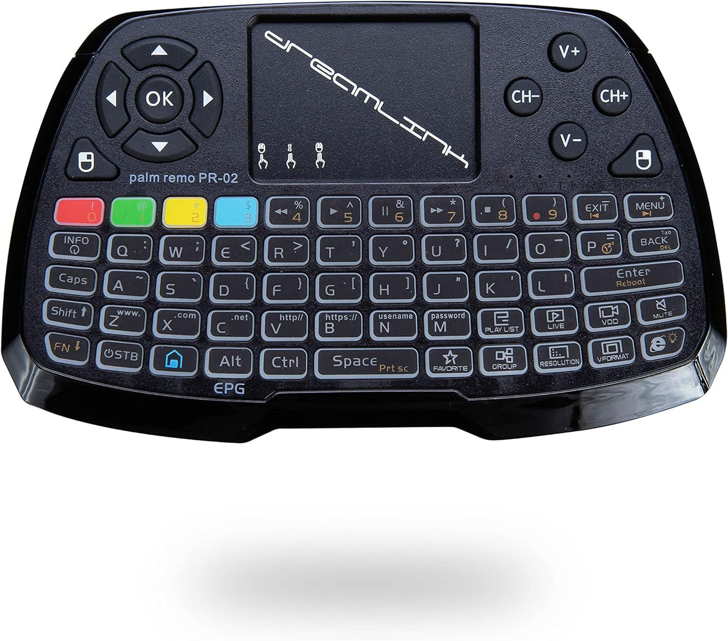 Formuler/Dreamlink Palm Remo 7 Color Backlit Wireless Mini-Keyboard