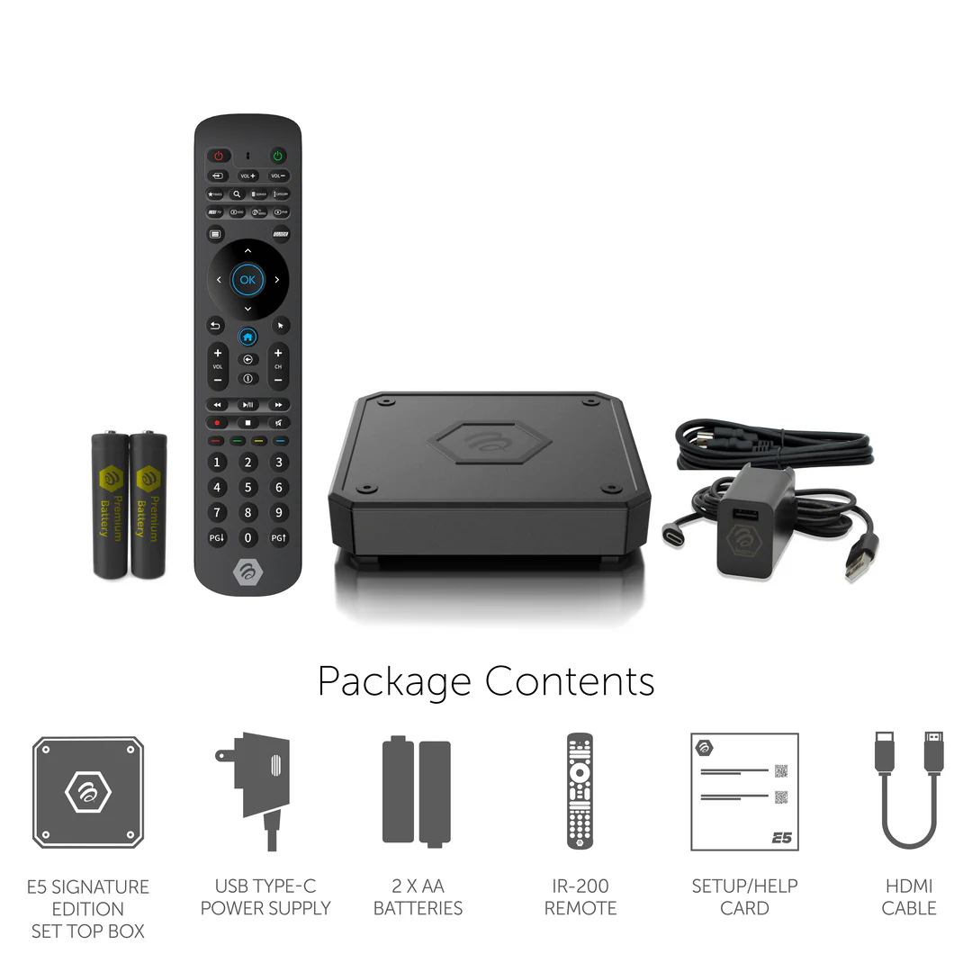 BUZZTV E5 SIGNATURE EDITION
