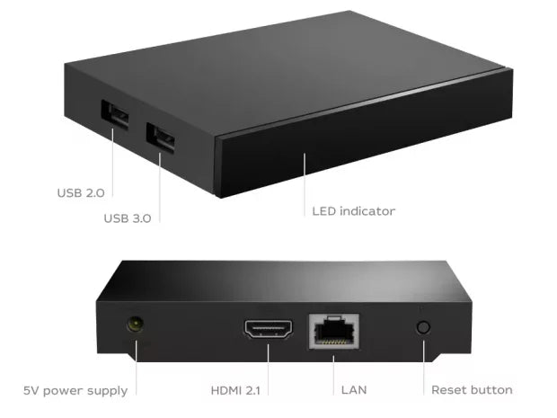 MAG 540w3 4K WIFI SET TOP BOX