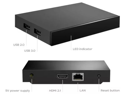 MAG 540w3 4K WIFI SET TOP BOX