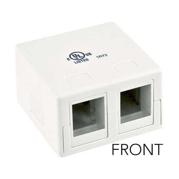 Surface Mount 2-Port White