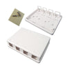 Surface Mount 4-Port No White