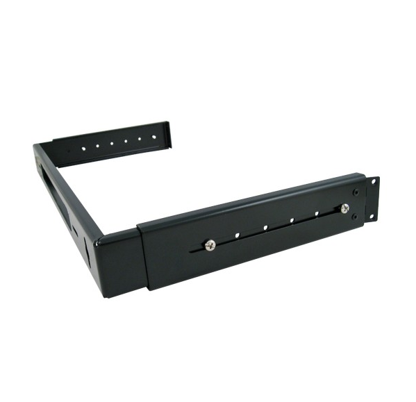 Hinged Adjustable Wall Mount Bracket 19” Black