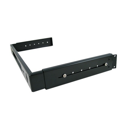 Hinged Adjustable Wall Mount Bracket 19” Black