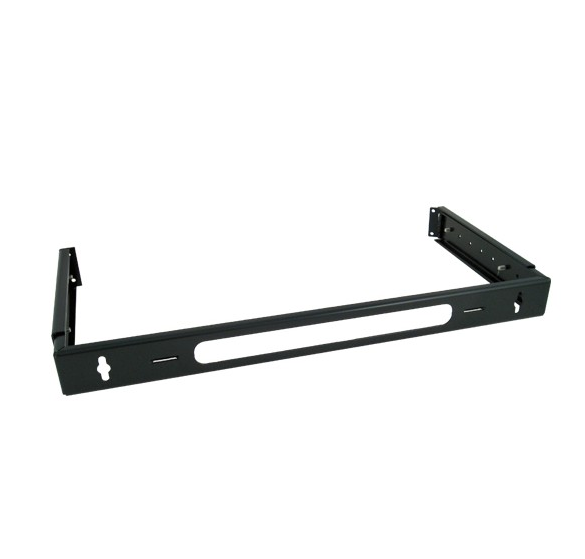 Hinged Adjustable Wall Mount Bracket 19” Black