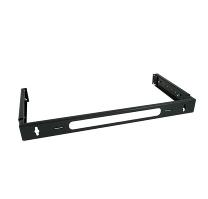Hinged Adjustable Wall Mount Bracket 19” Black