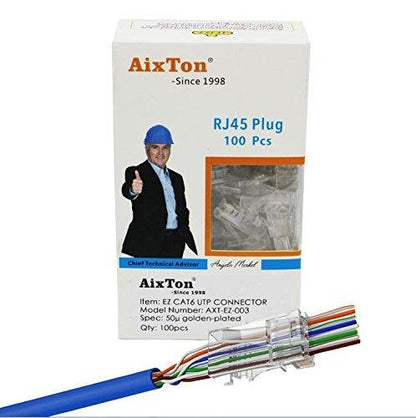 EZ RJ45 CAT6 UTP CONNECTOR