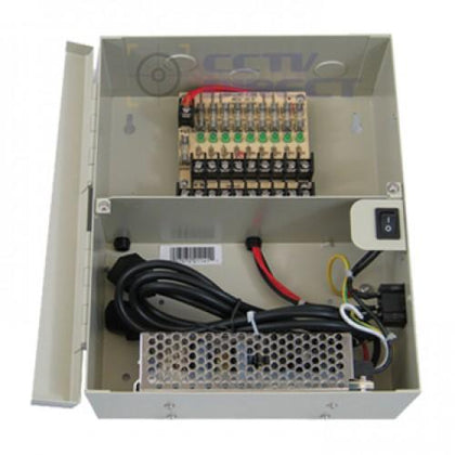 9 Channel Power Supply Box 12VDC Output
