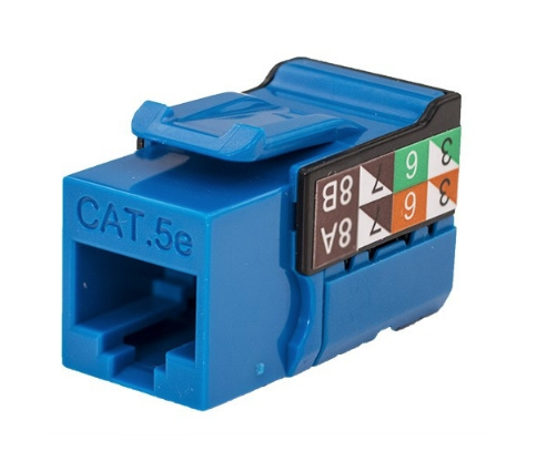 Cat5e RJ45 Punch Down Keystone Jack