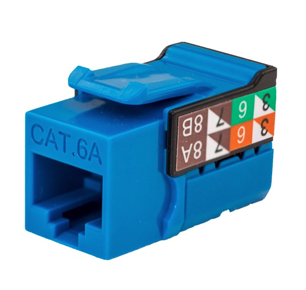 Cat6 RJ45 Punch Down Keystone Jack