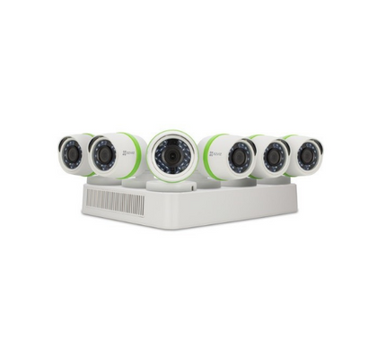 Ezviz Everyday 8-Channel 1080p DVR With 2TB HDD And 6 1080p Outdoor Bullet Cameras