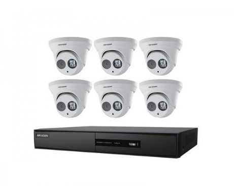 Hikvision Performance Series 8-Channel Turret Cameras Kit