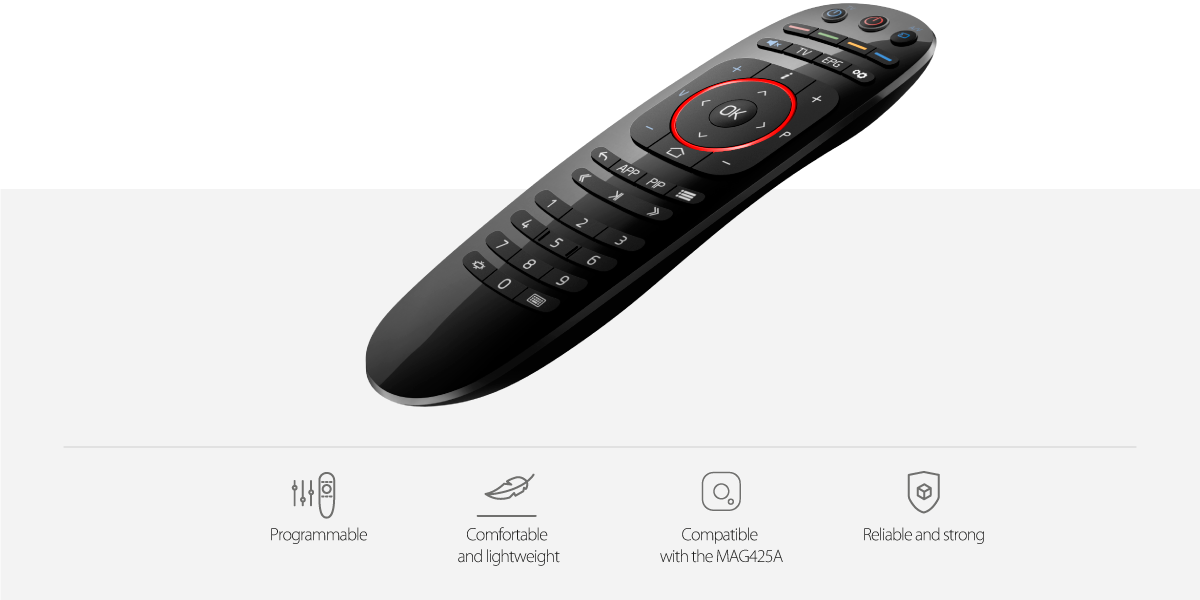 MAG remote for 324, 424 and 544