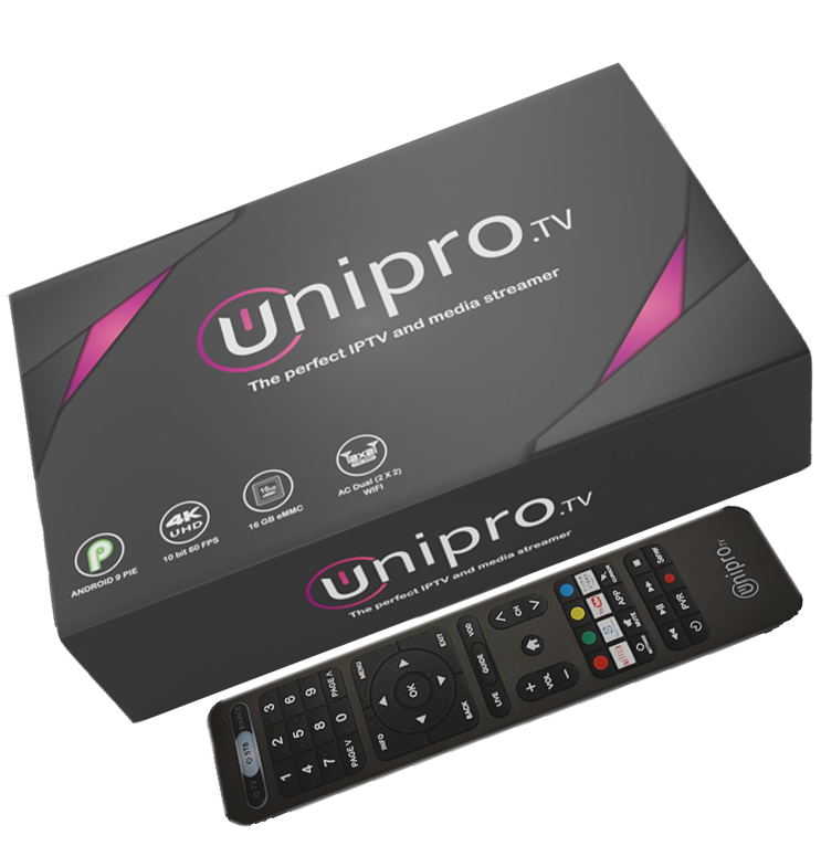 Unipro 3.0 4k UHD Android Setup Box – TangoElectronics
