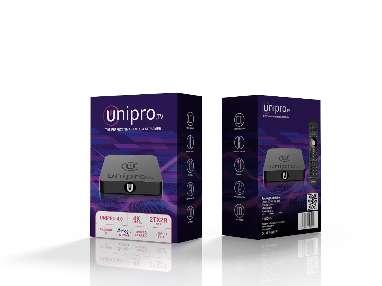 Unipro 4.0 4k UHD Android Setup Box – TangoElectronics